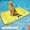 yellow, variant on Dog Pool Float for Small Medium Large Dogs, Inflatable Puppy Raft for Pool Lake, Stable Floating Dog Bed & Pet Water Mat with Rope Handles, Durable Oxford & Thick PVC