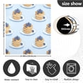 thumbnail image 5 of Yayeee Magnetic Dishwasher Cover for The Front Decoration Home Kitchen Machine Sticker Protector, Blueberry Pancake Pattern, 5 of 6