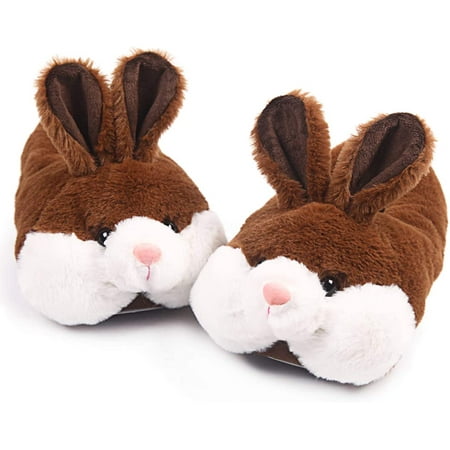

Classic Bunny Slippers for Women Funny Animal Slippers for Girls Cute Plush Rabbit Slippers Easter Gifts…
