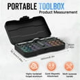 thumbnail image 3 of Tooltidylife, Tooltidylife 24-in-1 T Handle Ratchet Screwdriver, Tool Tidy Life Screwdriver Set, DIY Ratchet Screwdriver Set, Detachable Ratchet Handle, Portable Compact Repair Tool Kit (24-in-1), 3 of 6