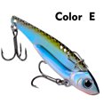 thumbnail image 3 of Señuelo de Pesca FLhrweasw VIB Metal Ojos 3D Vibración Que Se Hunde Cebo Duro Pesca Lubina, 3 of 7