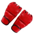 Adult Boxing Gloves Half Finger Open Palm Gloves For Kickboxing Muay adult-boxing-gloves-half-finger-open-palm-gloves-for-kickboxing-muay