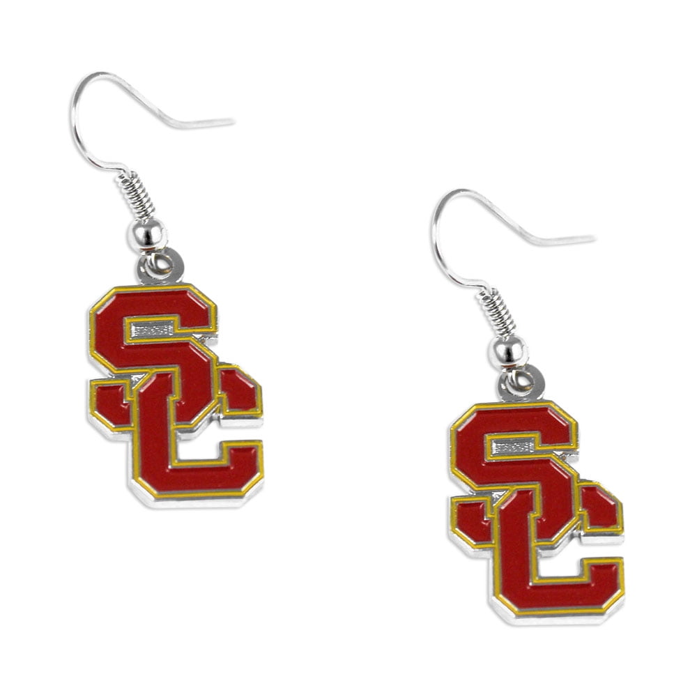 NCAA USC Trojans Dangle Earrings 
