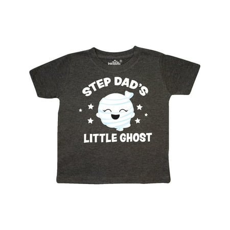 

Inktastic Cute Step Dad s Little Ghost with Stars Gift Toddler Toddler Girl T-Shirt