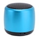 thumbnail image 4 of Mini altavoz Bluetooth Subwoofer pesado Recargable por USB Altavoz inalámbrico portátil de metal para teléfono Tablet PC Azul, 4 of 12
