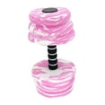 thumbnail image 4 of Mancuerna acuática, barra acuática, flotador, equipo portátil de entrenamiento de natación, mancuerna acuática de EVA para adultos, mujeres y hombres. Rosa, 4 of 8