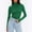Green#02, variant on Women's Mock Neck Long Sleeve Tops Oversized Turtleneck Slim Thermal Tight Underwear Long Sleeve T Shirts Womens Casusal Solid Plus Size Base Layer Loose Comfy Tees Shirt Fall Spring Clothes