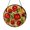Acrylic 3.5 Inch, variant on Spaghetti Dish Glass Suncatcher Window Hanging, Colorful Culinary Art Home Accent