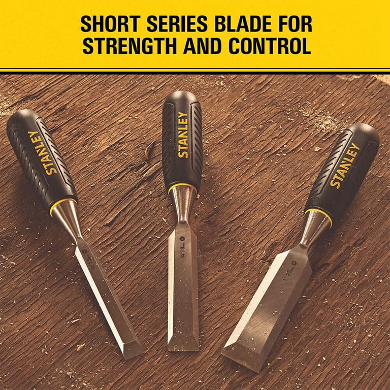 Stanley 3-Piece Wood Chisel Set photo 4