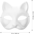 thumbnail image 2 of 10 st Therian Mask Katt Räv Mask Therian Halloween Mask Therian Kostym för Barn Vuxna Tom Mask för Jul Fest & Therian WELLNGS, 2 of 5
