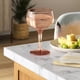 thumbnail image 2 of QUTETN Coastal 11.16oz Wine Glass Peach, 2 of 3