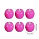 thumbnail image 3 of 6pcs Flameless LED Lights Apples Candle Lights Battery Powered Simulated Electrics Candle For Desktop Decoration Halloween Christmas Decoration, 3 of 6