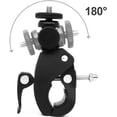 thumbnail image 4 of Camera Clamp 2 Pieces Multifunctional Double Ball Adapter With Bottom Clamp And Standard 1/4" Screw For Camera, Flash, 4 of 5