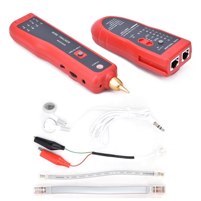 Herramienta de búsqueda de cables, probador de cables multifunción, localizador de cables, buscador de cables, rendimiento sólido