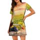 thumbnail image 1 of Easygdp Red Wine Glasses Camisón de manga corta para mujer, informal, estampado, 1 of 6