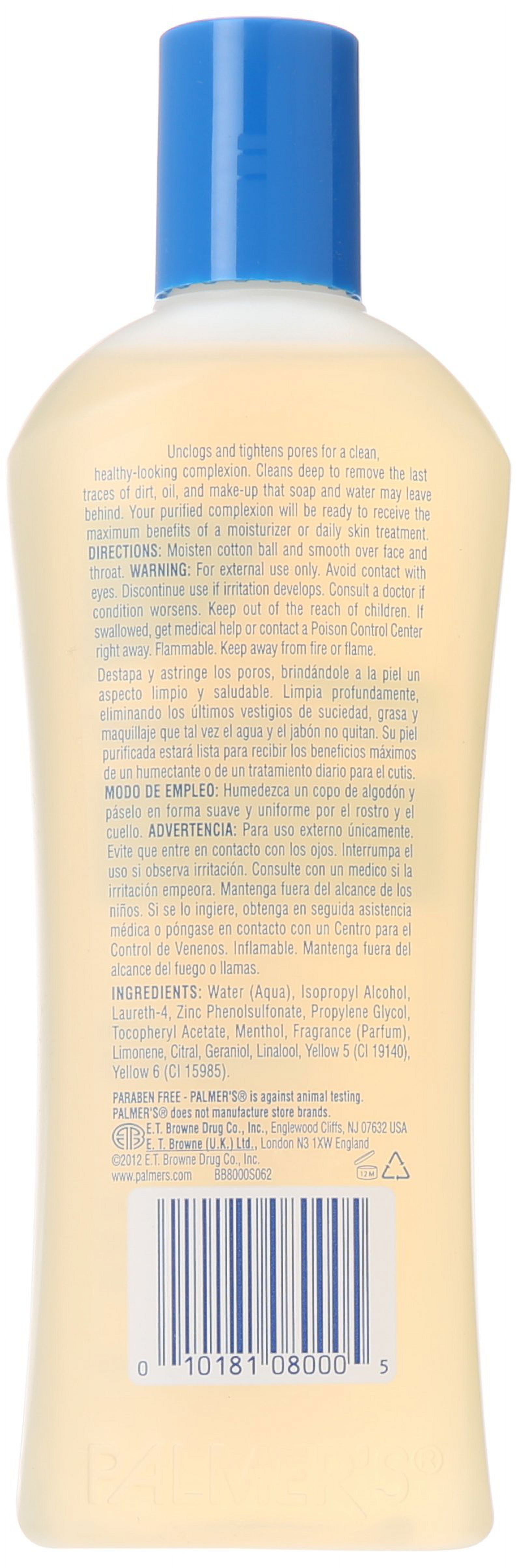 Palmer,S Skin Success Deep Cleansing Facial Astringent With Vitamin E, 8.5 Ounce (Pack Of 4)