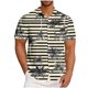 thumbnail image 2 of Mens Casual Manga Corta Botón Abajo Camisas Impresas Bolsillo Botón Turndown Cuello Top Blusa Camisa, 2 of 5