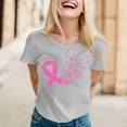 thumbnail image 2 of GDREDA Womens Printed Short Sleeve O Neck T Shirt Top Blouse Tech Stretch, 2 of 5