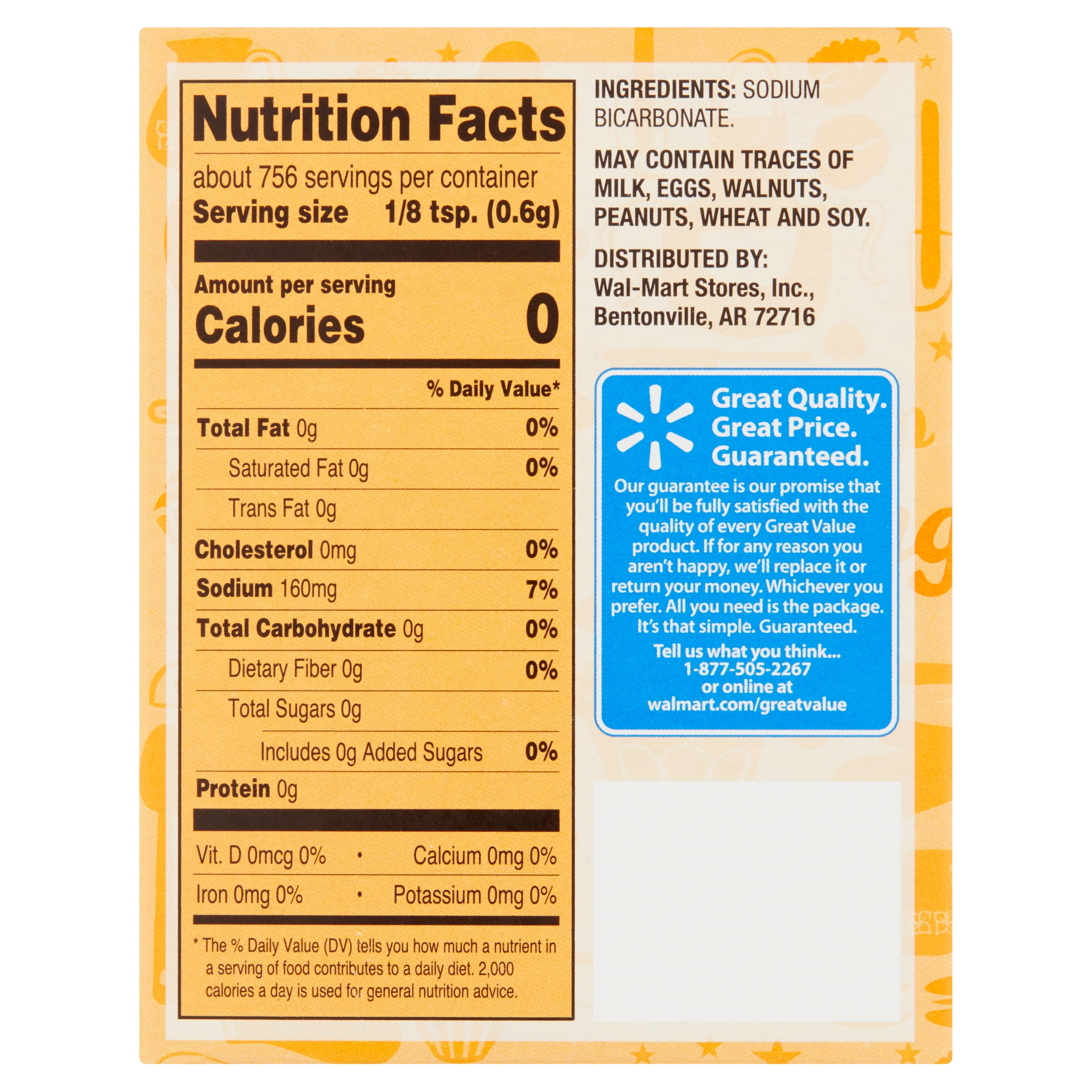 Village Inn Nutrition Chart