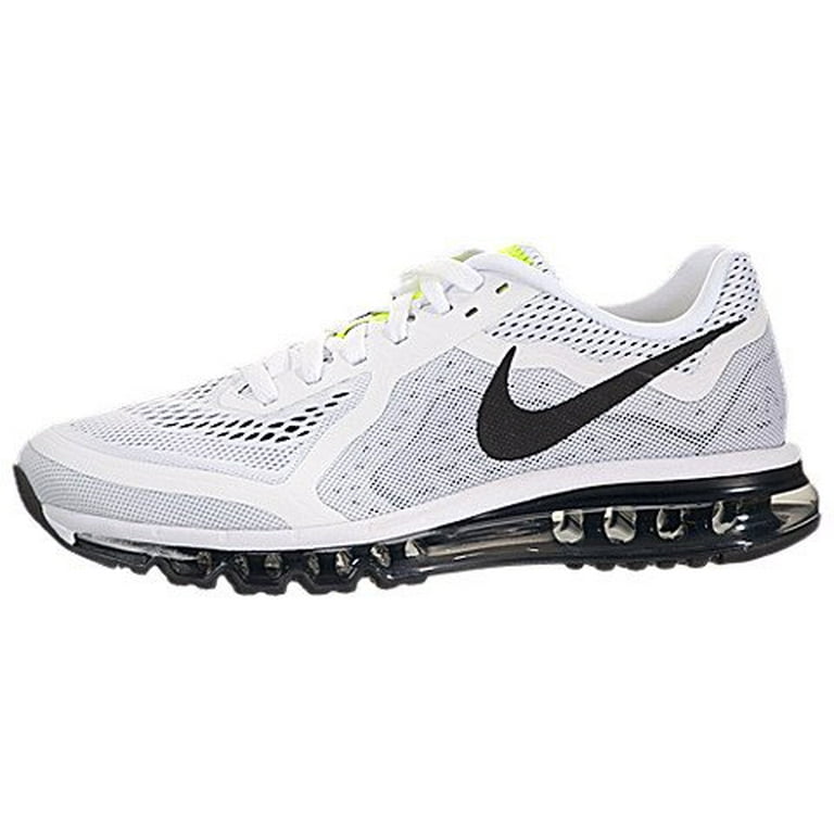 Habubu como resultado miel Nike Men's Air Max 2014 White/Black/Pure Platinum/Volt Running Shoe 10 Men  US - Walmart.com