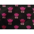 thumbnail image 4 of oneOone Cotton Cambric Fabric Leaves & Lotus Block Print Fabric BTY 56 Inch Wide, 4 of 4