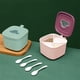 thumbnail image 5 of Caja de especias Combinación Kit de condimentos de rejilla múltiple Cajas de almacenamiento Contenedores a prueba de polvo Frascos a prueba de humedad Cocina Sal Hierba Rosa Púrpura Inevent HA011905-03, 5 of 7