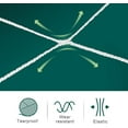 thumbnail image 3 of czcpp-Plant Trellis Netting 5'×15' Garden Netting Cucumber Trellis Polyester Trellis Netting with Cable Ties for Climbing Plants Outdoor Grow Tent Plant Support, 3 of 4