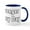 White/Navy Inside, variant on CafePress - Stronger Square 05 Copy Mug - 11 oz Ceramic Mug - Novelty Coffee Tea Cup