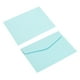 thumbnail image 5 of Mini Sobres, 100 Paquetes Papel En Blanco Pequeños Artículos Almacenamiento Negocios Tarjeta Soporte para Saludo Nota Fiesta, Luz Azul, 5 of 6