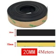thumbnail image 3 of 13FT Rubber Weatherstrip Car Front Rear Side Window Glass Edge Trim Seal Strip, 3 of 5