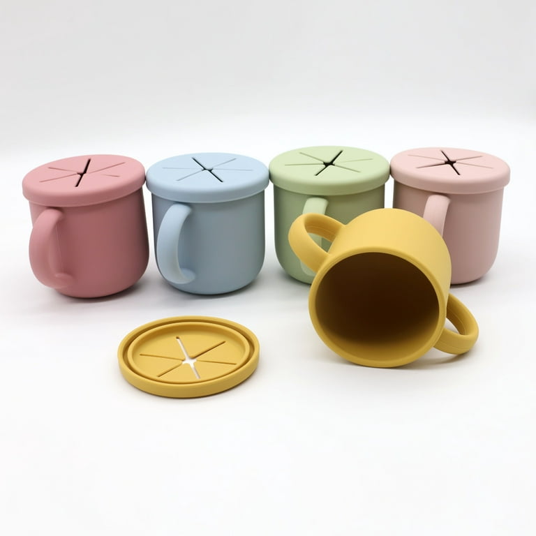 Mushie - Silicone Snack Cup Natural