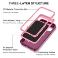 thumbnail image 2 of I-HONVA for Google Pixel 10 /10 Pro Shockproof Case (6.3", 2025 Release), Heavy Duty Drop Protection Protective Anti Scratch Hard Shell Case for Women Men,Purple/Pink, 2 of 7