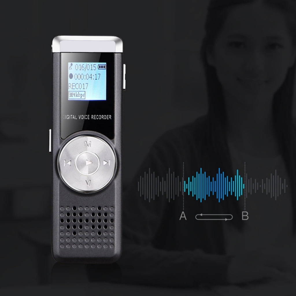 Professional Voice Recorder 32GB Capacity Recording Pen Rechargeable Recording Device for Speeches and Presentations