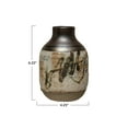 thumbnail image 2 of Creative Co-Op Hand Painted Stoneware Vase with Reactive Glaze, Multicolor, 2 of 8
