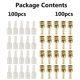 thumbnail image 1 of 200pcs Female Spade Insulated Wire Connectors Crimp Terminals Connector Insulating Sleeve Electrical Wire Connectors Set, 1 of 10