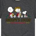 thumbnail image 3 of Peanuts - Snoopy's Cocoa Christmas - Toddler And Youth Short Sleeve Graphic T-Shirt, 3 of 6