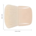 thumbnail image 2 of unbranded Brocha Multifuncional Beige Con Plana Para Polvo Y Base Ideal Para Maquillaje En Viaje, 2 of 6