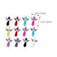 thumbnail image 2 of 15pcs Wing-designed DIY Pendants Shiny Charms DIY Materials for Jewelry Making, 2 of 8