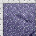 thumbnail image 3 of oneOone Cotton Jersey Purple Fabric Beach Hawaii Conversational Dress Material Fabric Print Fabric By The Yard 58 Inch Wide, 3 of 4