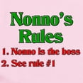 thumbnail image 2 of CafePress - Nonno's Rules Infant Bodysuit - Baby Light Bodysuit, Size Newborn - 24 Months, 2 of 4
