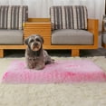 thumbnail image 4 of tredstone Suitable For All Breeds Dog Bed Easy To Clean Durable Value For Money Polyester Pet Cushion Pet Mat pink white L 75*50*7cm 1Set, 4 of 6