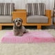 thumbnail image 5 of Billuyoard Cojín para mascotas, fácil de limpiar, variedad de colores y tamaños, cama para perros, alfombrilla para mascotas, relación Suministros para perros gris blanco XXL 120*80*10cm, 5 of 6
