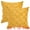 Ginger, variant on Unique Bargains Cute Daisy Embroidery Pillow Covers Pack of 2 Yellow 20" x 12"