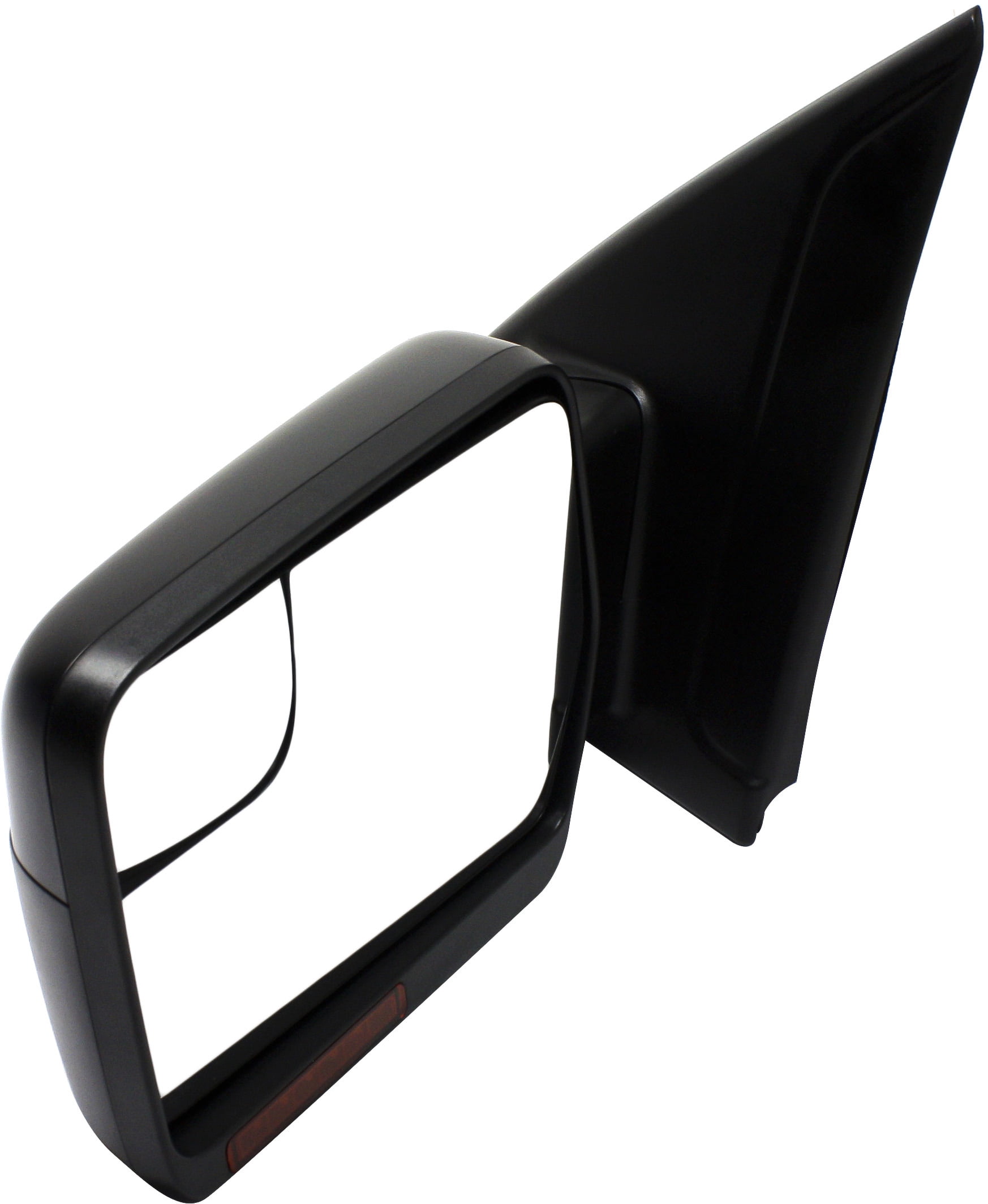 Mirror Compatible With 2011-2014 Ford F-150 Left Driver Side Heated w/ Blind Spot Corner Glass In-housing Signal Light Paintable Kool-Vue