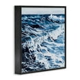 thumbnail image 4 of Stupell Industries Blue Rolling Waves Landscape Painting Black Framed Art Print Wall Art, 12 x 12, 4 of 10