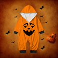 thumbnail image 1 of Halloween Pajamas Long Sleeved Zippered Family Matching Jumpsuit Romper Family Halloween Costumes Family Pajamas Matching Pjs, 1 of 4