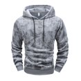 thumbnail image 4 of sususu Mens Black Hoodie Size Medium Hoodies And Sweatshirts For Winter Thick Warm Hoodie For Cold Weather Comfort And Style Cozy Layering For Men,Grey,XXXL, 4 of 7