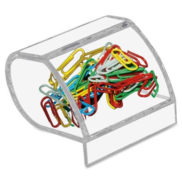 Kantek KTKAD40 Porte-Papier Acrylique 3 Po L x 2,75 Po P x 3,5 Po H Transparent