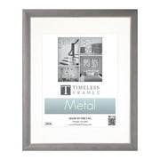 Timeless Frames 62152 8 x 10 in. Metal Beaded Photo Frame, Silver