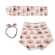 thumbnail image 2 of Conjunto de ropa de pantalones cortos para bebé, conjunto de ropa de fotografía para bebé con patrón de sol, conjunto de diadema, 3 uds., 100cm, 2 of 5